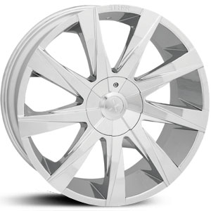 22x8.5 Starr Aventus 519 Chrome RWD