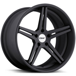 19x8 TSW Mirabeau Matte Black HPO