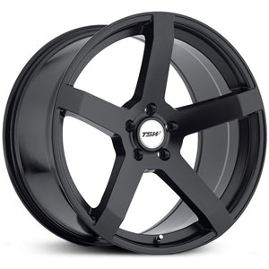 17x9 TSW Tanaka Matte Black HPO