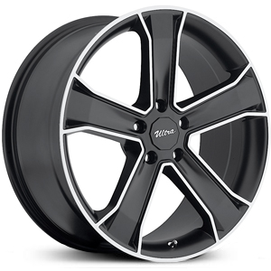 17x8 Ultra Knight 423GB Gloss Black w/ Diamond Cut RWD