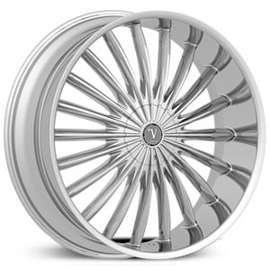 28x10 Velocity VW-11 Chrome RWD