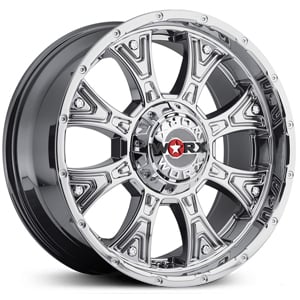 20x9 Worx Alloy 805V Tyrant PVD Chrome MID