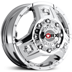 17x6.5 Worx Alloy 801C Triad Dually Chrome HPO