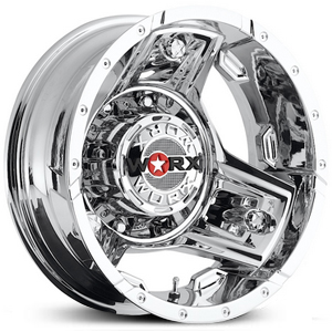 17x6.5 Worx Alloy 801C Triad Dually Chrome REV