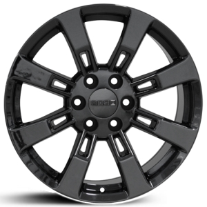 22X9 Cadillac Escalade Replica CA82 Black Chrome MID - 9507857