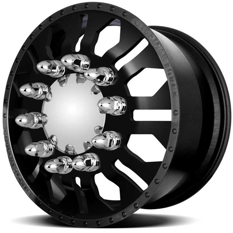 American Force Dually DIAMOND Black Textured-Solid