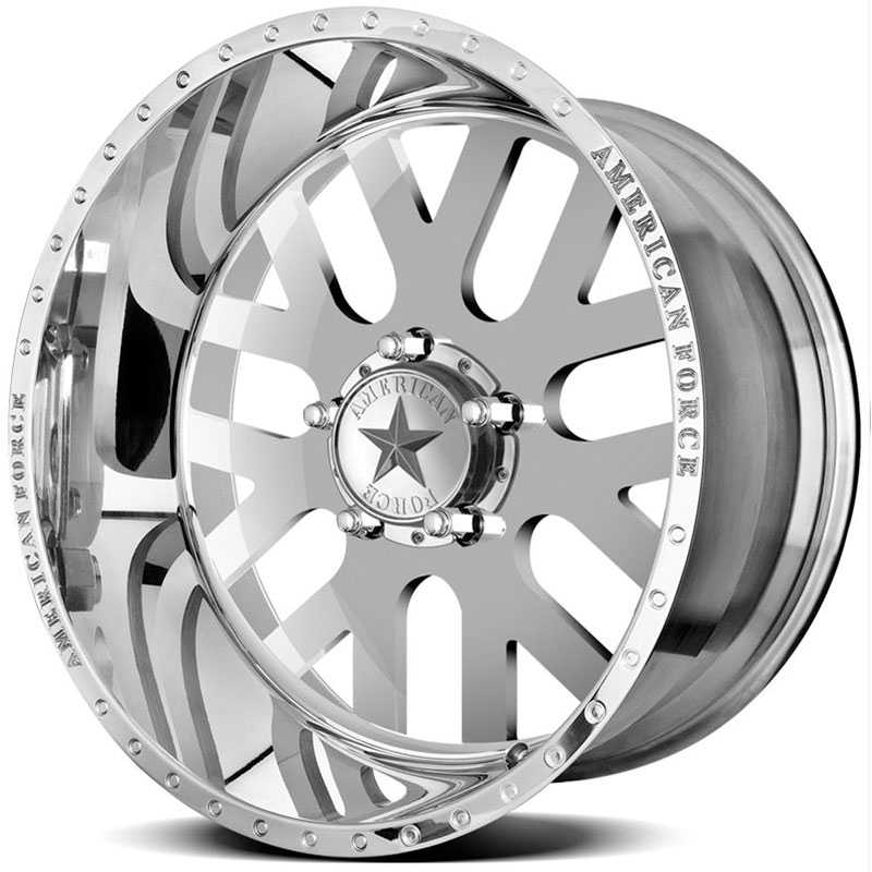 20x14 American Force Wheels ELITE SS5 Mirror Finish Polish REV