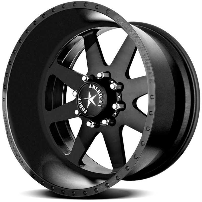 American Force INDEPENDENCE SS8 Black Flat-Solid 