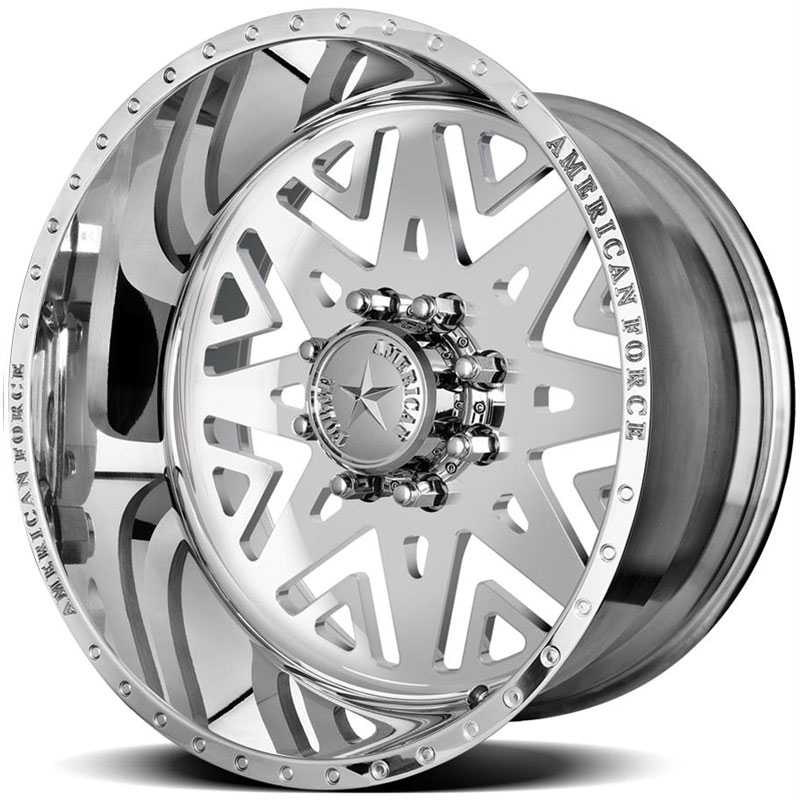 22x11 American Force Wheels INFERNO SS8 Mirror Finish Polish RWD