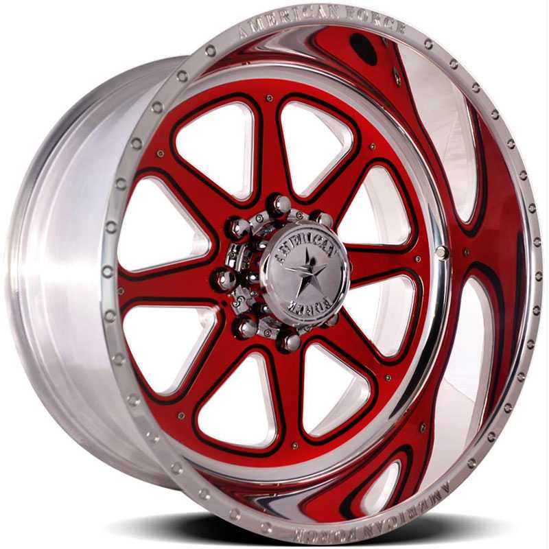 20x12 American Force Wheels MASTER FP8 Mirror Finish Polish REV