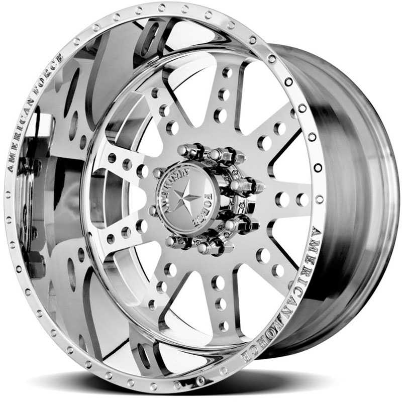 20x9 American Force Wheels ROBUST SS8 Mirror Finish Polish RWD