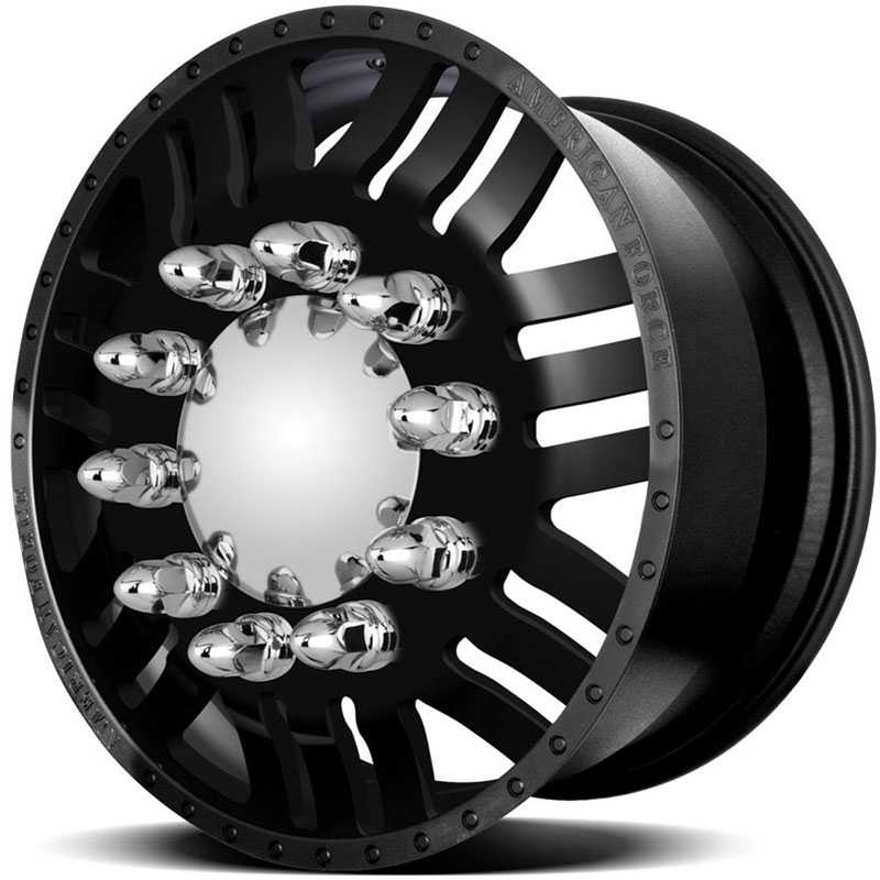 American Force Dually RUSH Black Flat-Solid