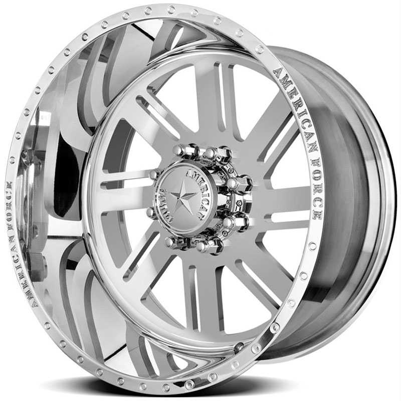 20x9 American Force Wheels SHIFT SS8 Mirror Finish Polish RWD