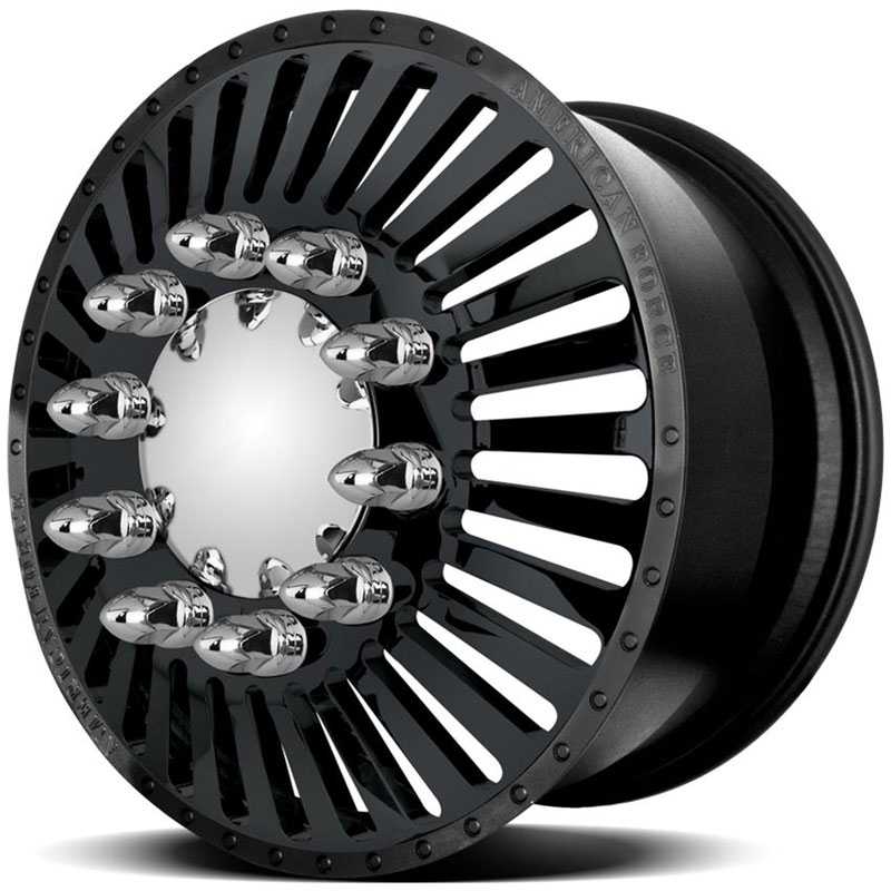 American Force Dually STRIPES Black Textured-Solid