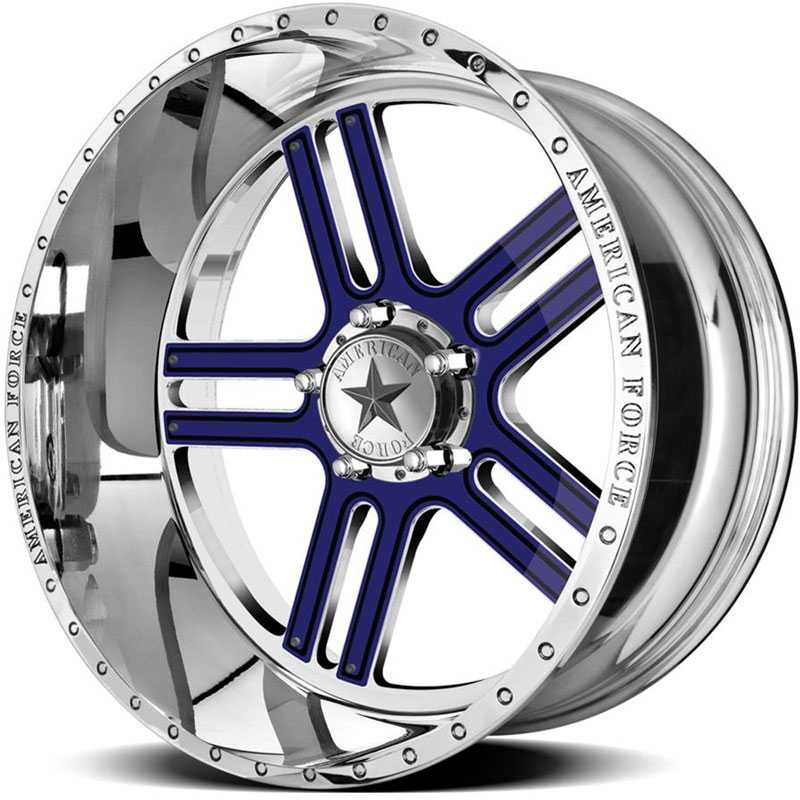 24x11 American Force Wheels VECTOR FP5 Mirror Finish Polish RWD