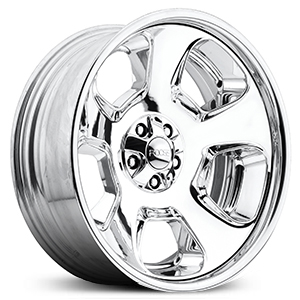 19x8 Foose Fury F261 Polished RWD