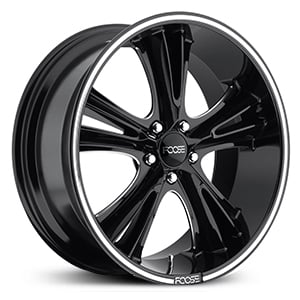 Foose F152 Knuckle Buster Black Milled