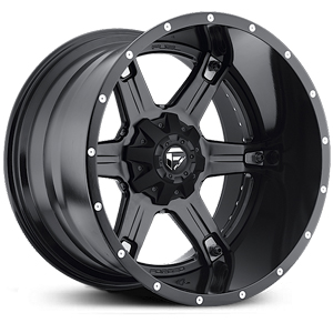 Fuel D257 Driller Two Piece Matte Black