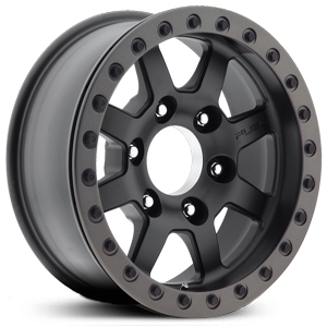 17x8.5 Fuel Offroad D105 Forged Trophy Matte Black REV
