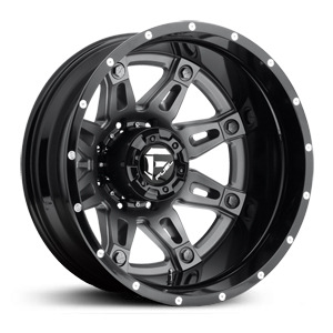 20x10 Fuel Offroad Hostage Two Piece Matte Black REV