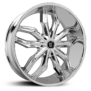 26x9.5 Lexani Arte Chrome RWD