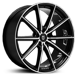 Lexani CSS-10 Gloss Black/Machined