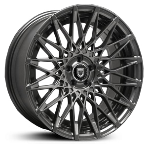 20X8.5 Lexani CSS-16 Gun Metal Machined HPO