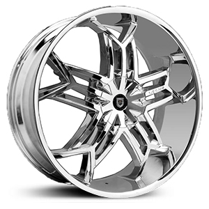 24x9.0 Lexani Tristo Chrome MID