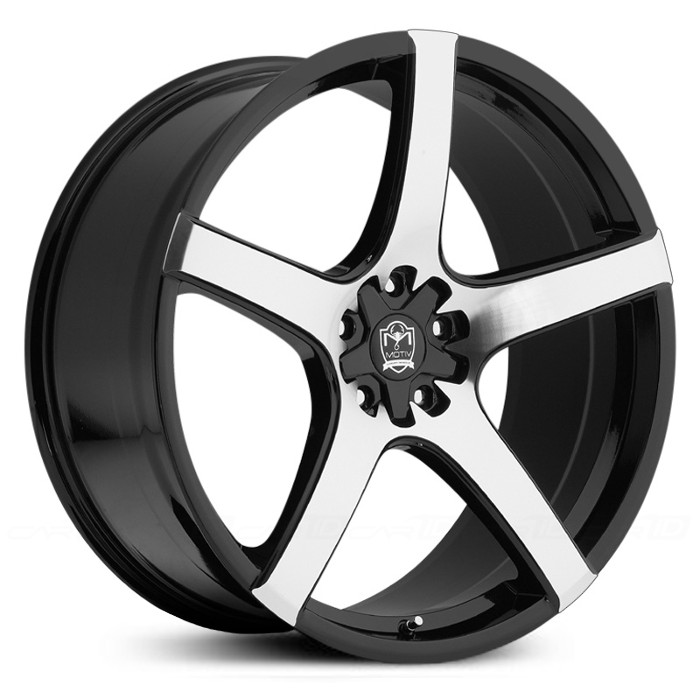 20X8.5 Motiv 410MB Maranello Mirror Machined Face w/ Gloss Black Accents HPO