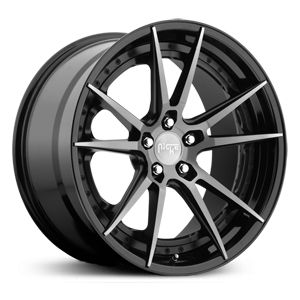 20x9 Niche M324 Gran Prix Black Machined MID