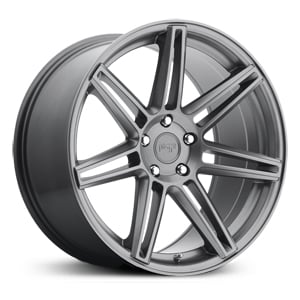 20x9 Niche Lucerne M145 Gunmetal Matte HPO