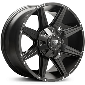 20X9.0 RBP 98-R Glossy Black & Machined RWD
