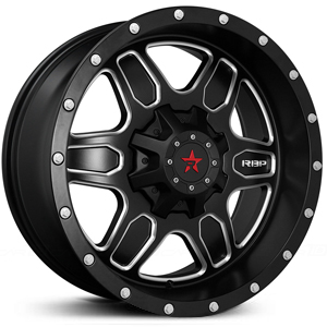 20X9.0 RBP TACTICAL 86R All Satin Black W/CNC Grooves MID