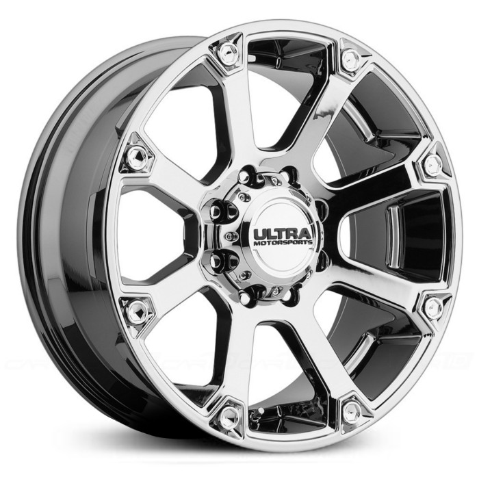 18X8 Ultra Spline 245V Ultra-V Bright PVD HPO