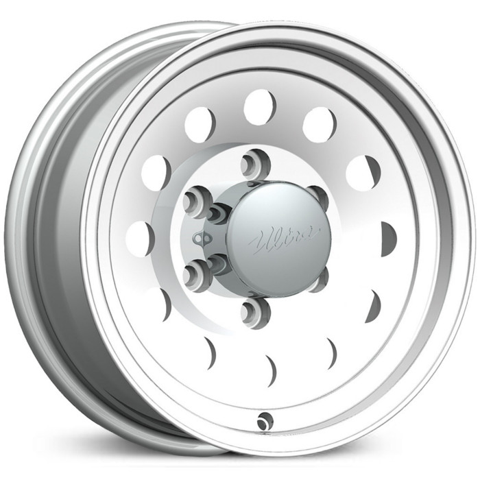 14X5.5 Ultra Smooth Mod 062K Machined w/ Clear Coat RWD