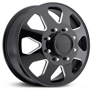 20x7.5 AE Hardrock 20 Dually 059 Black HPO