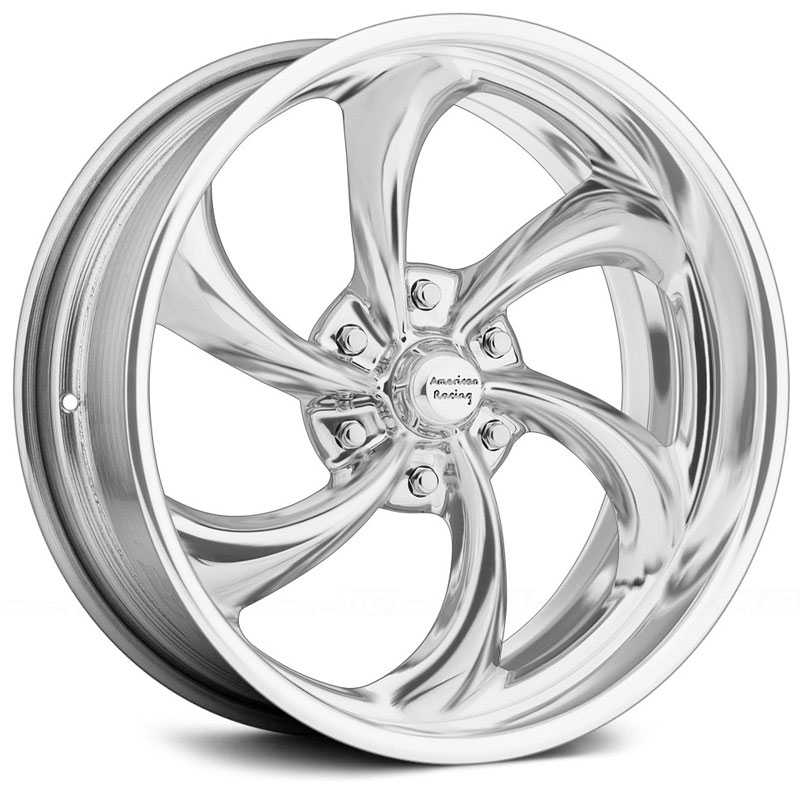 17x8 American Racing Vintage Forged VF486 High Luster Polished MID