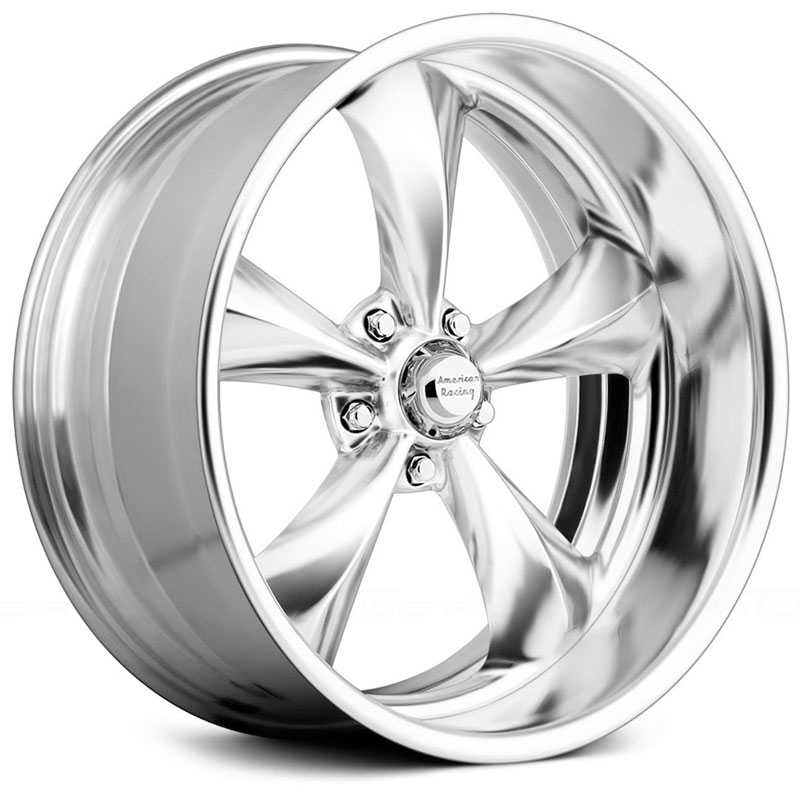 17x7 American Racing Vintage Forged VF490 High Luster Polished RWD