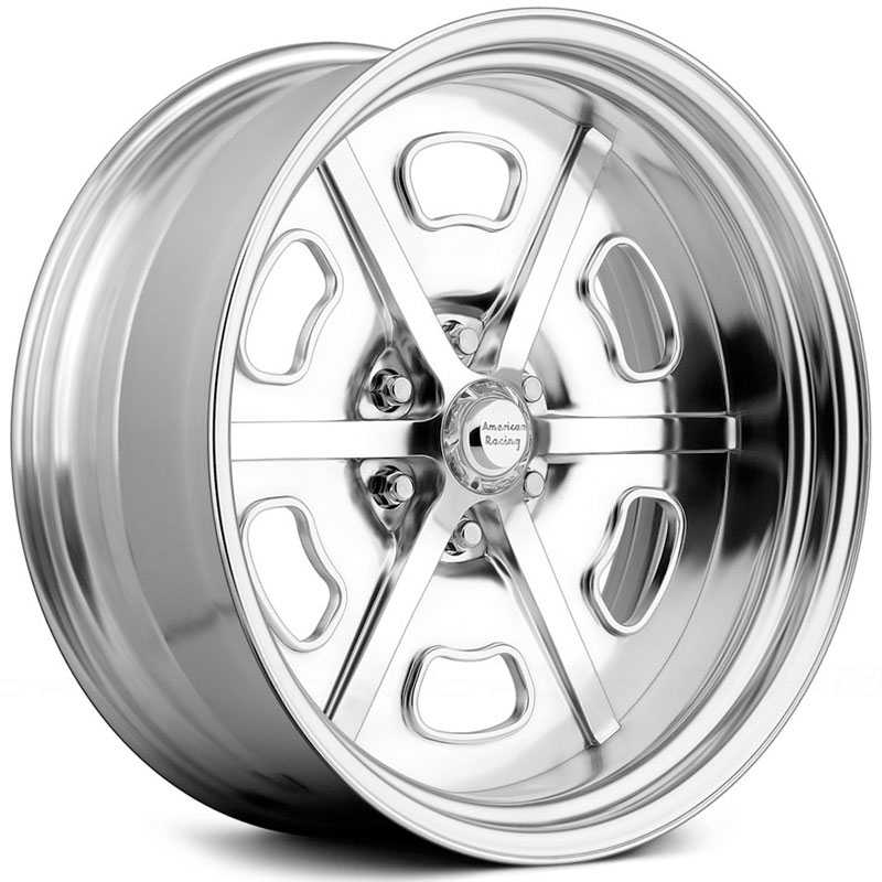 20x10 American Racing Vintage Forged VF494 High Luster Polished RWD