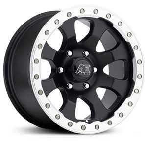 17x9 Eagle Alloy 023 Black with Machined Ring REV