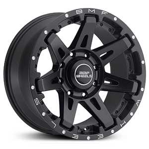 20X9 BMF B.A.T.L. Satin Black w/ Machined Lip Accents REV