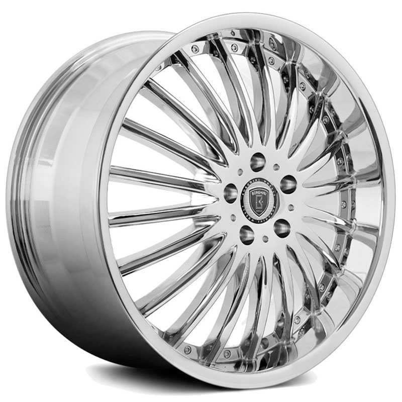 20x7.5 Borghini BW23 Chrome HPO