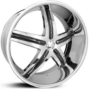 Dcenti DW9A Chrome w/ Black Inserts