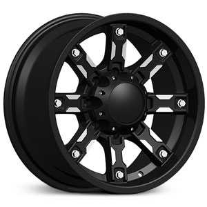 22x10 Dcenti DW970 Machined Black REV