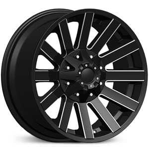 20x9.0 Dcenti DW980 Milled Black REV