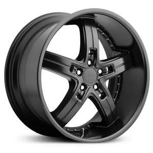 20x9 Dub S117 Pace Black Matte HPO