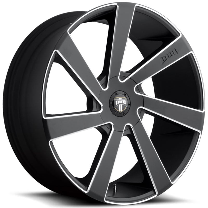 Dub Directa S133  Wheels Black Milled