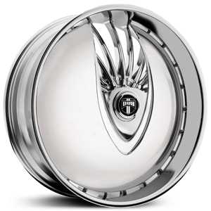 24x9.5 Dub S603 Snatch Skirtz Chrome HPO