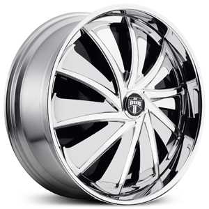 32x10 Dub S712 Cutta Spinner Chrome REV