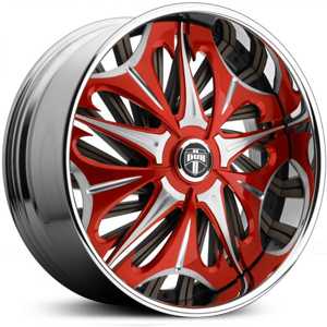 28x10 Dub S715 Spike Spinner Custom Finish HPO